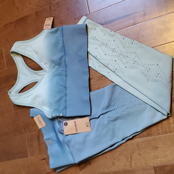 NWT Victoria'sSecret sport ombre crop bra (medium) - Picture 6 of 6